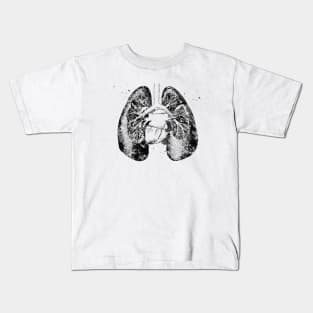 Lungs and Heart Kids T-Shirt